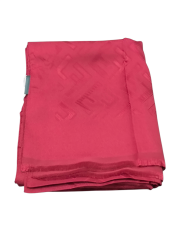 FENDİ F DESEN İPEK JAKARLI ŞAL BORDO