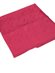 FENDİ F DESEN İPEK JAKARLI ŞAL BORDO