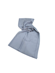 FENDİ F DESEN İPEK JAKARLI ŞAL METALİK GRİ