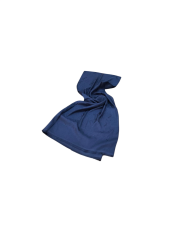 FENDİ F DESEN İPEK JAKARLI ŞAL LACİVERT