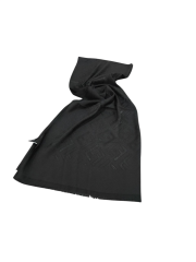 FENDİ F DESEN İPEK JAKARLI ŞAL SİYAH