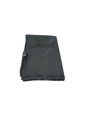 FENDİ F DESEN İPEK JAKARLI ŞAL SİYAH