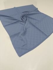 CARDİON JAKARLI ŞAL HOLOGRAM DESEN MAVİ