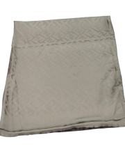 FENDİ F DESEN  MAT  İPEK JAKARLI ŞAL AÇIK KAHVERENGİ