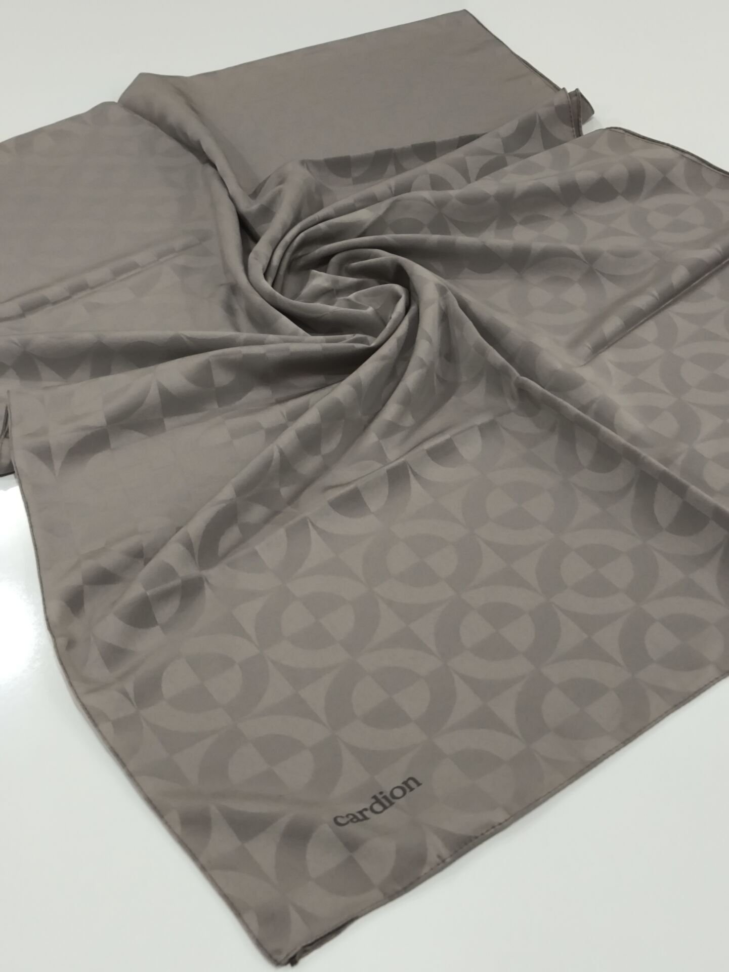 CARDİON JAKARLI ŞAL DAİRE DESEN VİZON