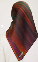 ARMİNE SURA İPEK EŞARP NOSTALJİ  9017-02