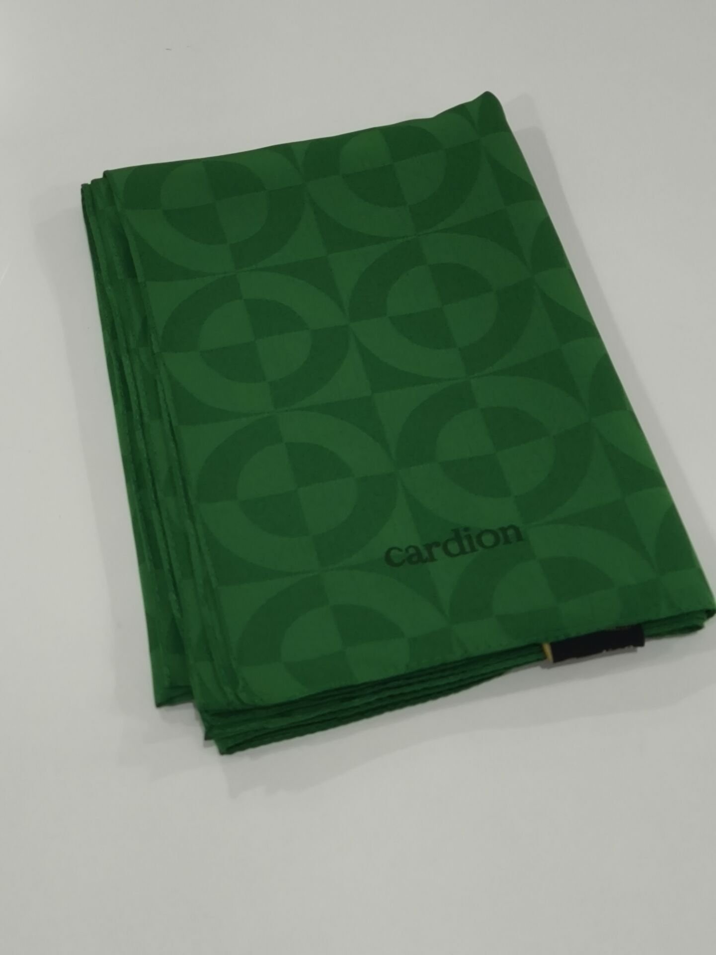 CARDİON JAKARLI ŞAL DAİRE DESEN BENETTON YEŞİLİ