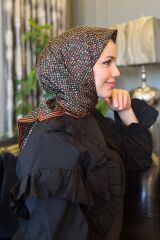 ARMİNE SURA İPEK EŞARP NOSTALJİ  9013-02