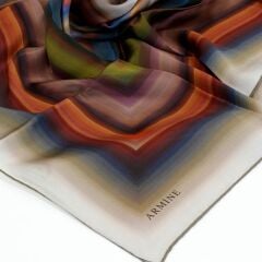 ARMİNE SURA İPEK EŞARP NOSTALJİ  8237-02