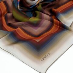 ARMİNE SURA İPEK EŞARP NOSTALJİ  8237-02