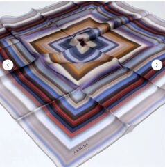 ARMİNE SURA İPEK EŞARP NOSTALJİ  8237-41