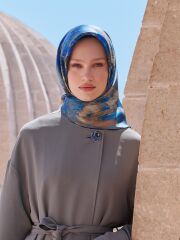 ARMİNE SURA İPEK EŞARP NOSTALJİ  9015-01