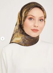 ARMİNE SURA İPEK EŞARP NOSTALJİ  9015-08