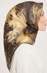 ARMİNE SURA İPEK EŞARP NOSTALJİ  9015-08