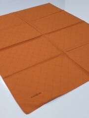 CARDİON JAKARLI ŞAL MONOGRAM DESEN TURUNCU