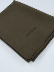 CARDİON JAKARLI ŞAL MONOGRAM DESEN ÇİKOLATA KAHVE