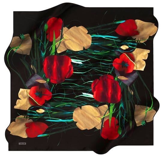 AKER NOSTALJİ TİVİL İPEK EŞARP  7127-911