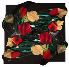 AKER NOSTALJİ TİVİL İPEK EŞARP  7127-911