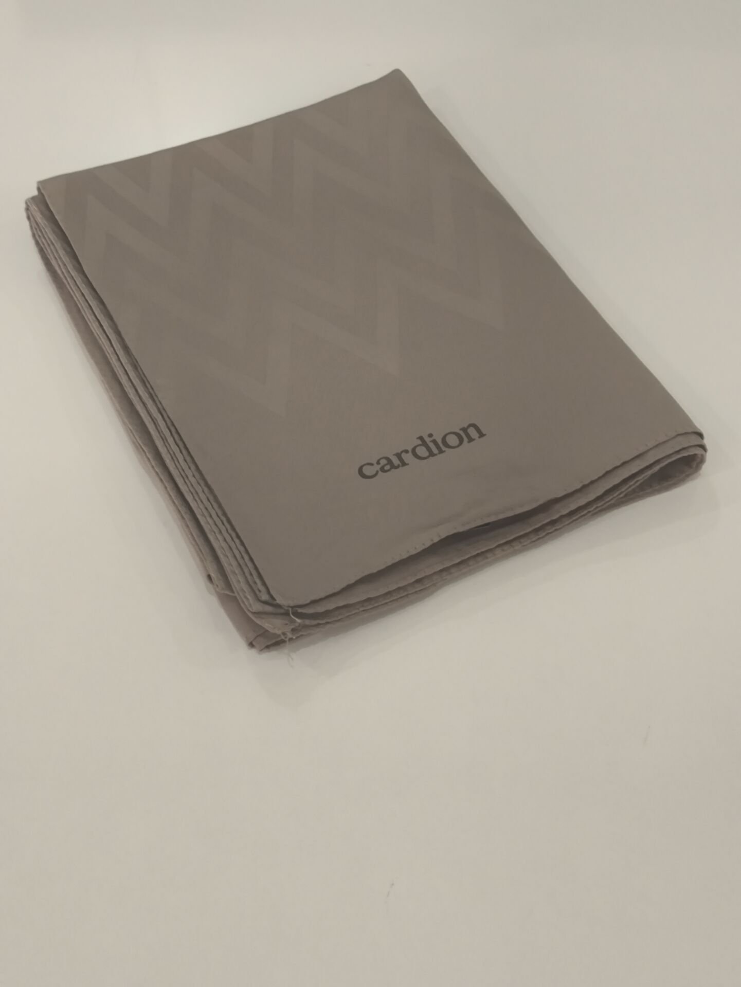 CARDİON JAKARLI ŞAL ZİGZAG DESEN VİZON