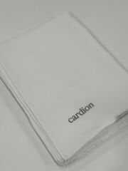 CARDİON JAKARLI ŞAL ZİGZAG DESEN BEYAZ