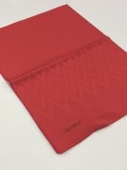 CARDİON JAKARLI ŞAL ZİGZAG DESEN KIRMIZI