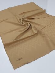 CARDİON JAKARLI ŞAL ZİGZAG DESEN BAL KÖPÜĞÜ