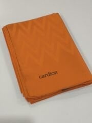 CARDİON JAKARLI ŞAL ZİGZAG DESEN TURUNCU