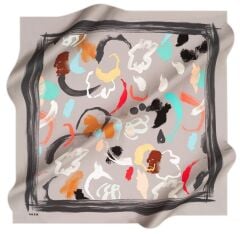 AKER NOSTALJİ TİVİL İPEK EŞARP 8495-971