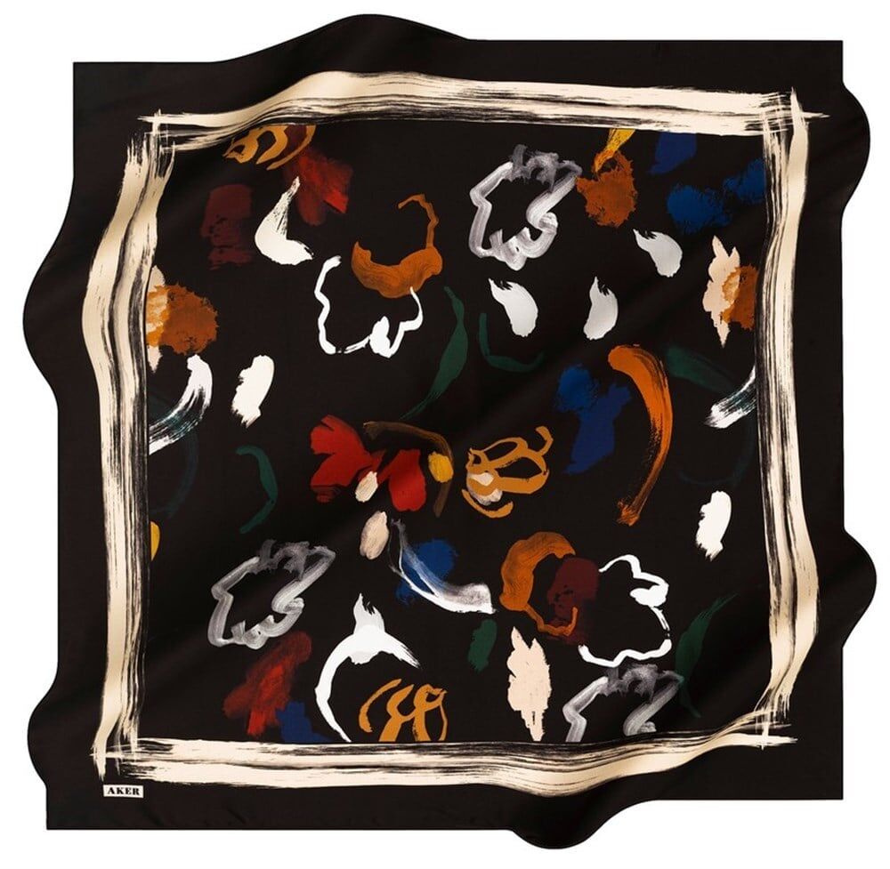 AKER NOSTALJİ TİVİL İPEK EŞARP 8495-911