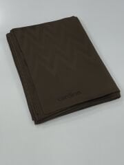 CARDİON JAKARLI ŞAL ZİGZAG DESEN ÇİKOLATA KAHVE