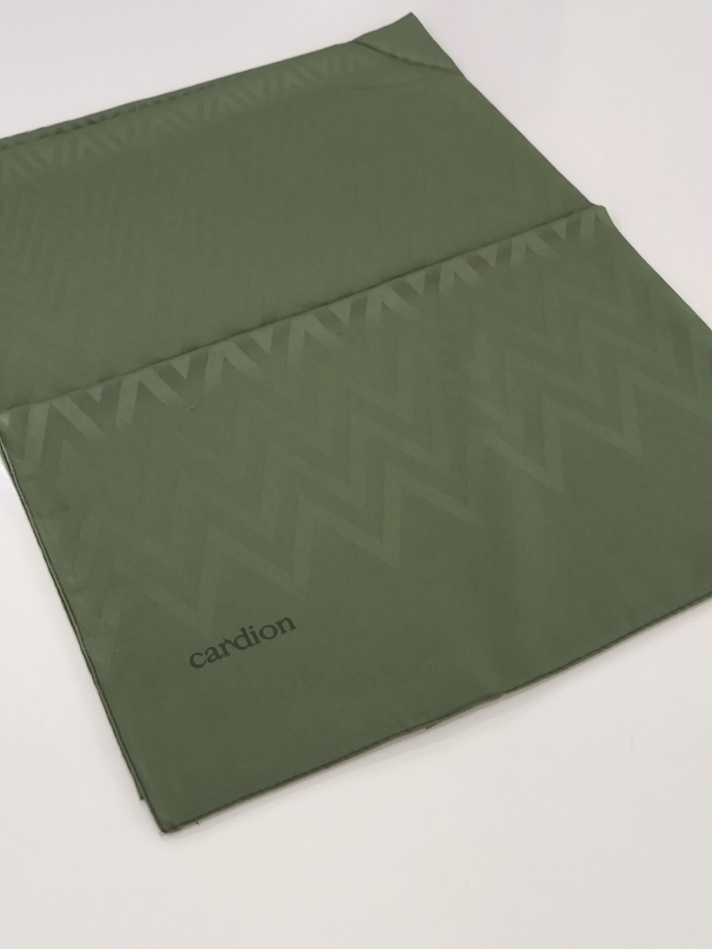 CARDİON JAKARLI ŞAL ZİGZAG DESEN AÇIK HAKİ