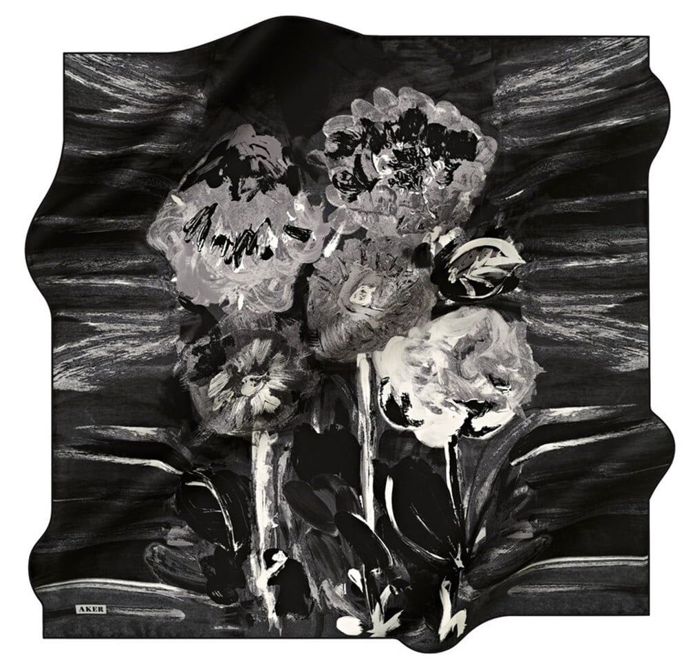 AKER NOSTALJİ TİVİL İPEK EŞARP 8536-912