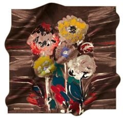 AKER NOSTALJİ TİVİL İPEK EŞARP 8536-931