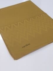 CARDİON JAKARLI ŞAL ZİGZAG DESEN HARDAL