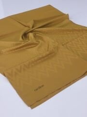 CARDİON JAKARLI ŞAL ZİGZAG DESEN HARDAL