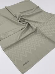 CARDİON JAKARLI ŞAL ZİGZAG DESEN FİLDİŞİ