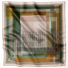 ARMİNE SURA İPEK EŞARP NOSTALJİ  8934-07