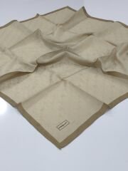 PİRAMİT MONOGRAM JAKARLI EŞARP ÇERVEVELİ GOLD KARAMEL