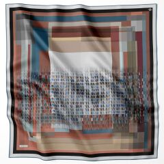 ARMİNE SURA İPEK EŞARP NOSTALJİ  8934-33