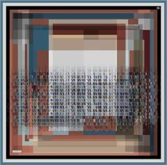 ARMİNE SURA İPEK EŞARP NOSTALJİ  8934-33