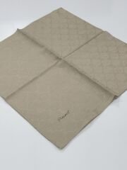 PİRAMİT MONOGRAM JAKARLI EŞARP KARAMEL