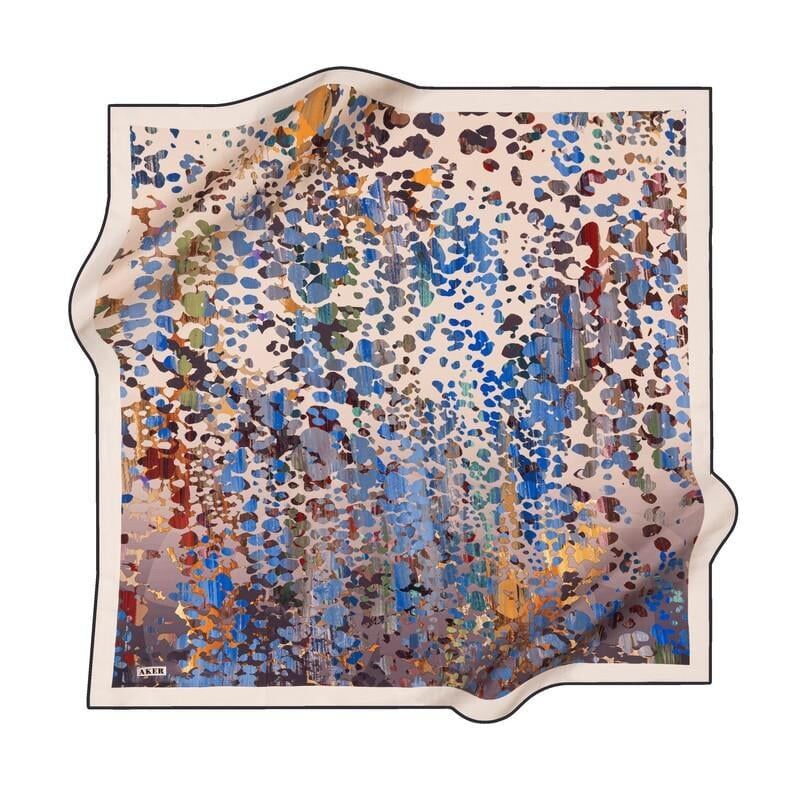 AKER NOSTALJİ SURA İPEK EŞARP 8926-324