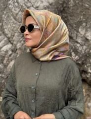 AKER NOSTALJİ SURA İPEK EŞARP 8973-331