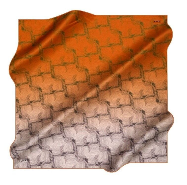 AKER NOSTALJİ TİVİL İPEK EŞARP 8202-961