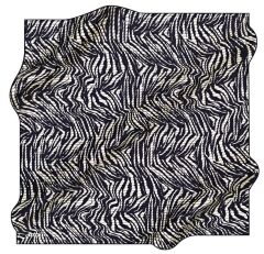 AKER NOSTALJİ TİVİL İPEK EŞARP LACİVERT 8573-921