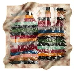 AKER NOSTALJİ TİVİL İPEK EŞARP 8582-961