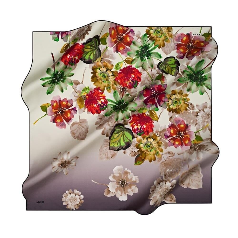 AKER NOSTALJİ TİVİL İPEK EŞARP 8677-912