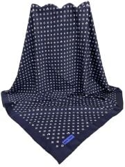 PİERRE CARDİN TİVİL İPEK EŞARP LACİVERT 4839-921