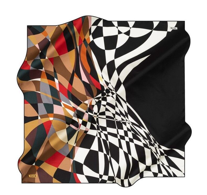 AKER İPEK EŞARP 2024 İLKBAHAR YAZ 8550-311