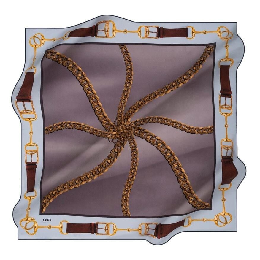 AKER TİVİL İPEK EŞARP 8449-923